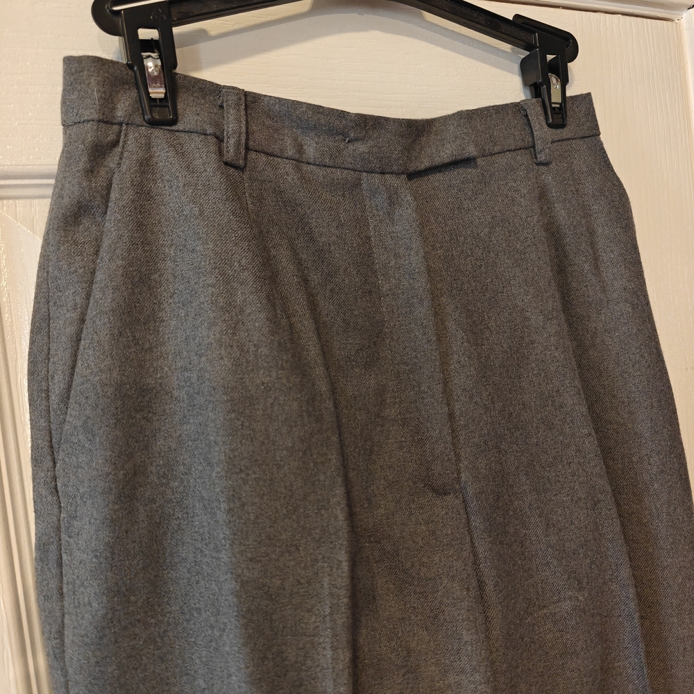 Amanda Smith Charcoal Wool Trousers